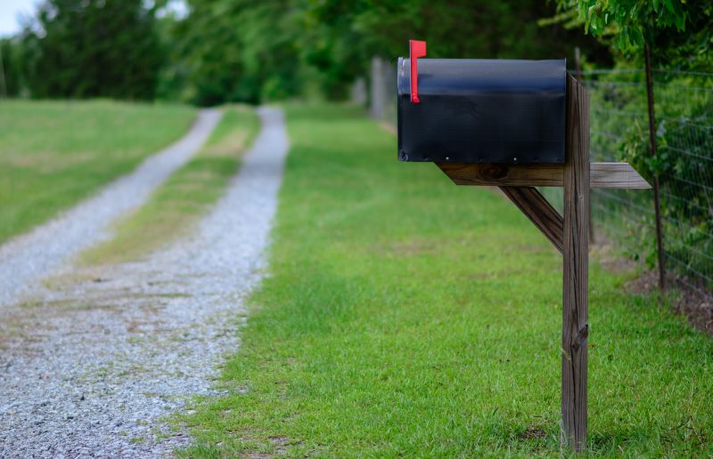 Damaged Mailbox Post